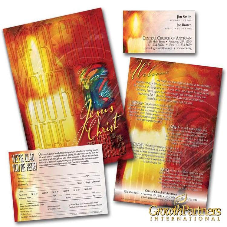 6x9 Candle Folder Package - GrowthPartners International
